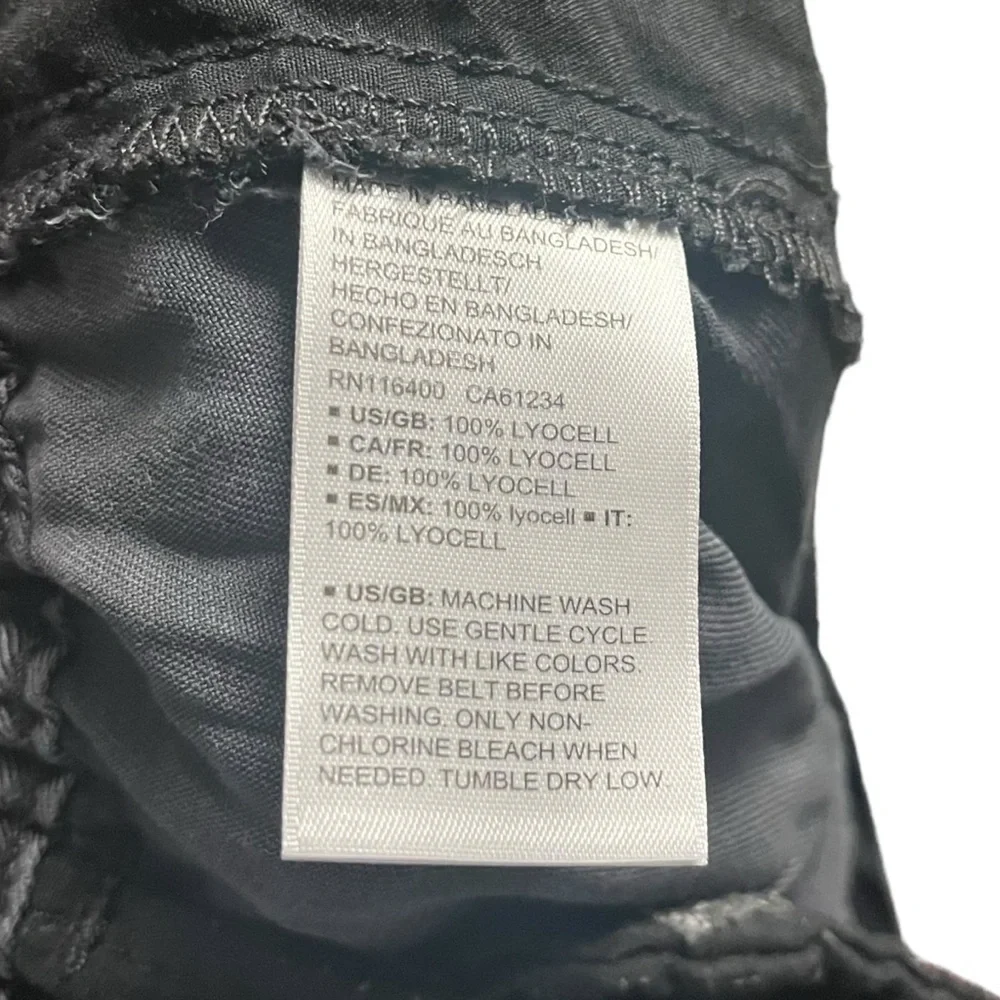 Daily Ritual Gray Belted Tapered Pants - Picture 10 of 11